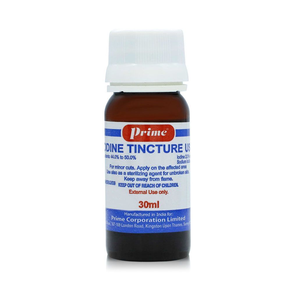 Prime Iodine Tincture 30ml - Makkah Pharmacy