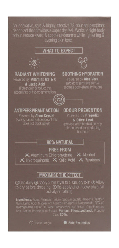 Beesline Natural Whitening Roll On Deo Super Dry Powder Soft, 2x50ml - Makkah Pharmacy