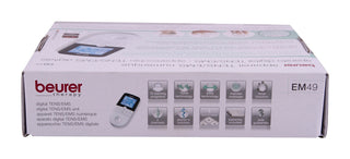 Beurer EM 49 Digital TENS & EMS Massage & Relaxation Stimulator for Muscle Training & Pain Relief, 1 Piece - Makkah Pharmacy