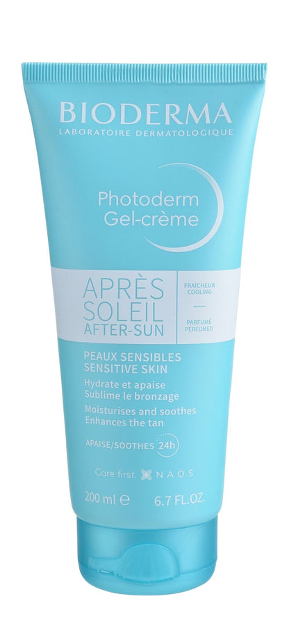 Bioderma Photoderm Moisturizing & Soothing After Sun Body Cream for Sensitive Skin, 200ml - Makkah Pharmacy