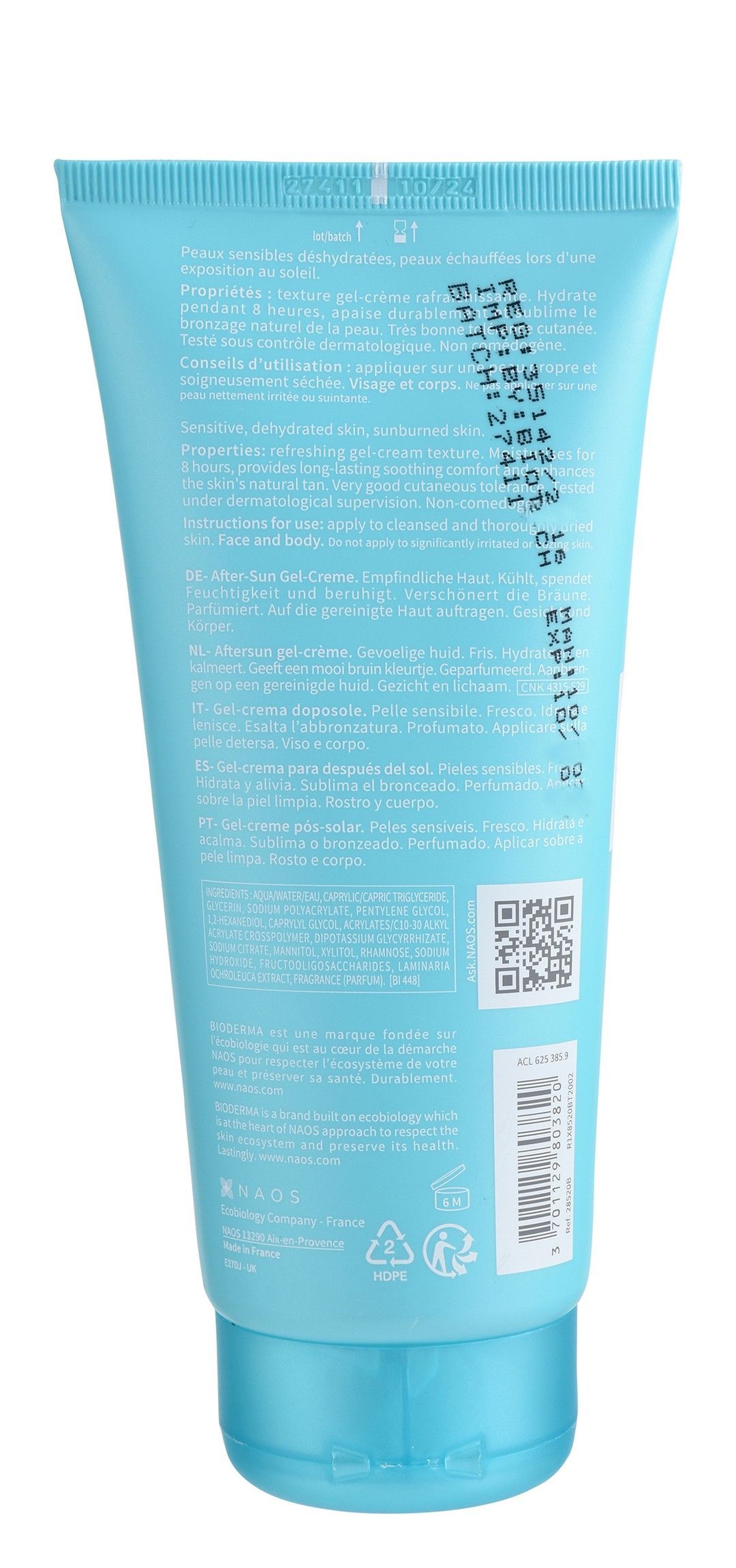 Bioderma Photoderm Moisturizing & Soothing After Sun Body Cream for Sensitive Skin, 200ml - Makkah Pharmacy
