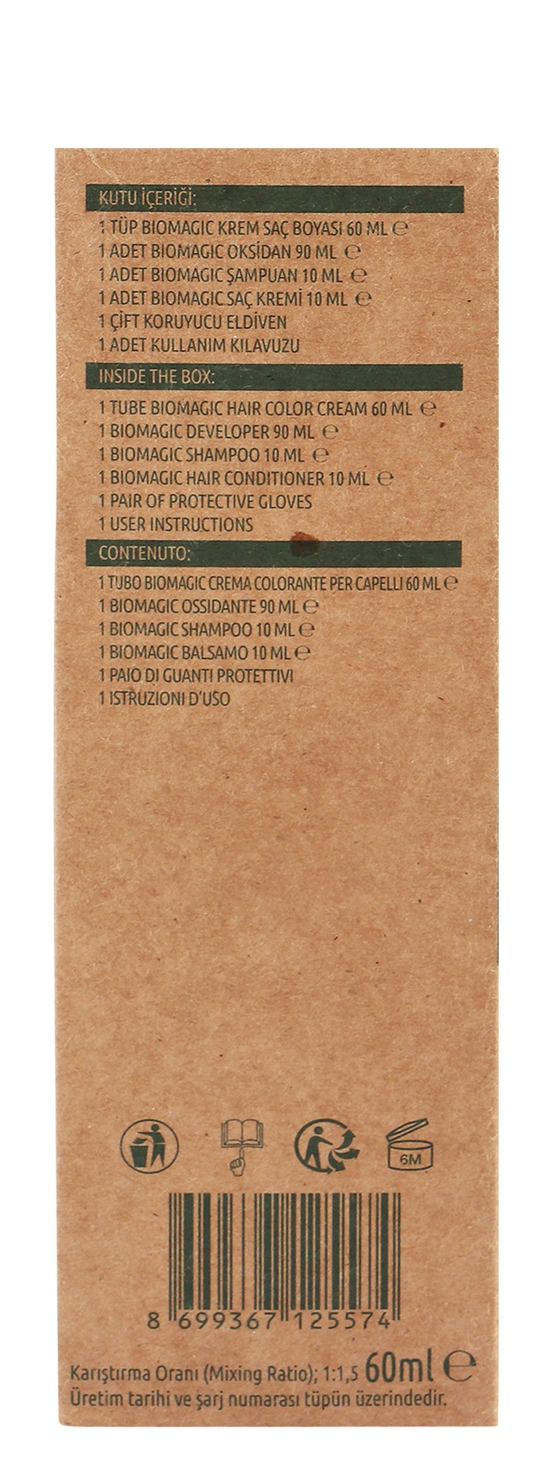 BioMagic Organic Keratin & Argan Oil Hair Color Cream - Very Light Blonde 9.00, 1 Pack - Makkah Pharmacy