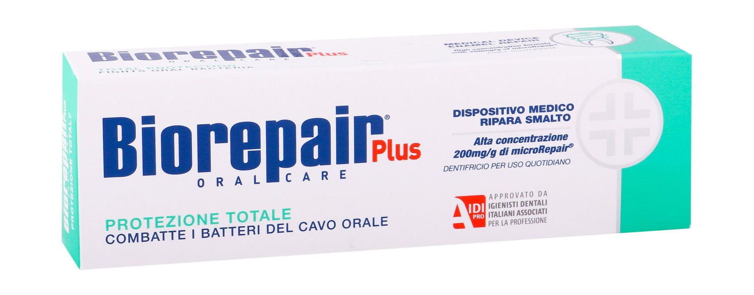 Biorepair Plus Antibacterial Toothpaste, 75ml - Makkah Pharmacy