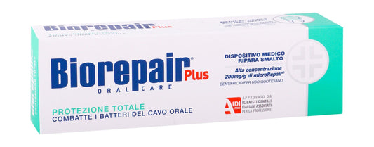 Biorepair Plus Antibacterial Toothpaste, 75ml - Makkah Pharmacy