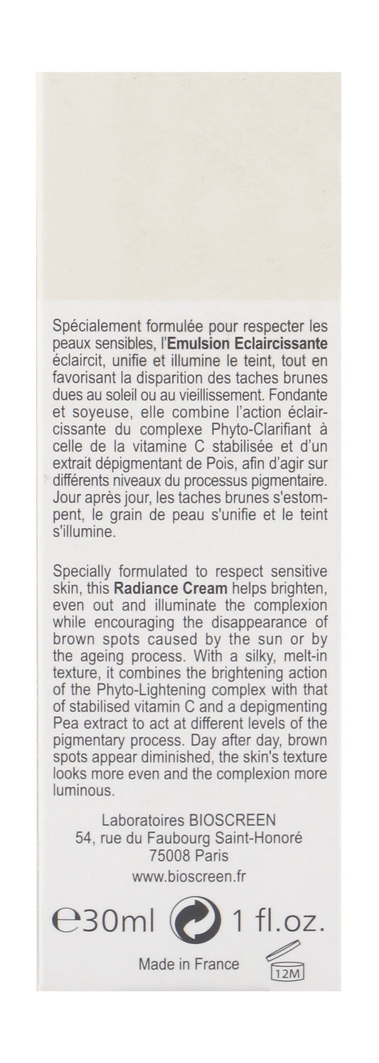 Bioscreen Lightening Anti-Brown Spots Facial Cream with Ginkgo Biloba Extract for Sensitive Skin, 30ml - Makkah Pharmacy