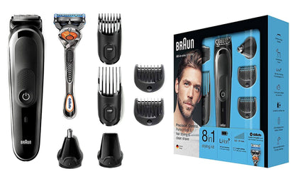 Braun 8in1 Trimmer 5 - Black, MGK5060, 1 Pack - Makkah Pharmacy