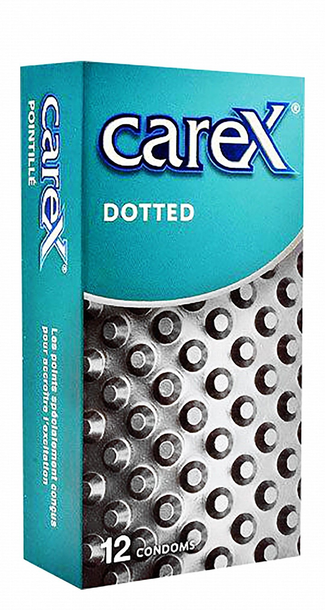 Carex Dotted Condoms, 12 Pieces - Makkah Pharmacy