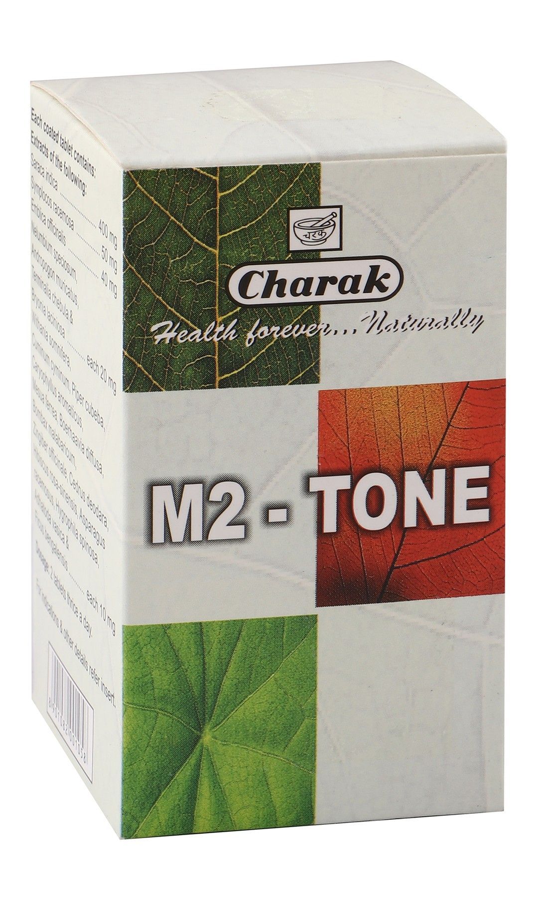 Charak M2 Tone Women's Supplements, 60 Tablets