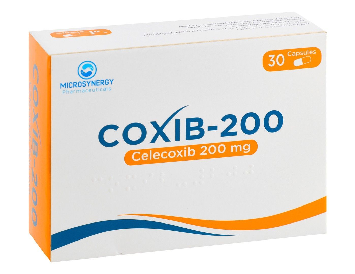Coxib 200mg Celecoxib, 30 Capsules