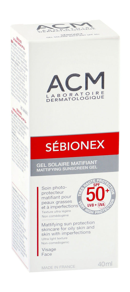 ACM Sebionex Mattifying Sunscreen for Imperfect & Oily Skin SPF50+ , 40ml - Makkah Pharmacy