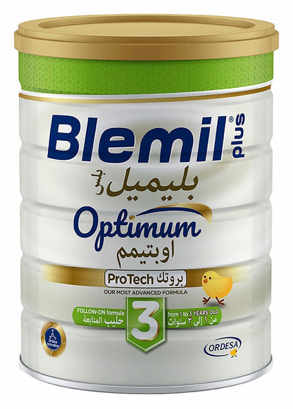 Blemil Plus Optimum ProTech Follow-On Milk Formula Stage 3 (1-3 Years), 800g