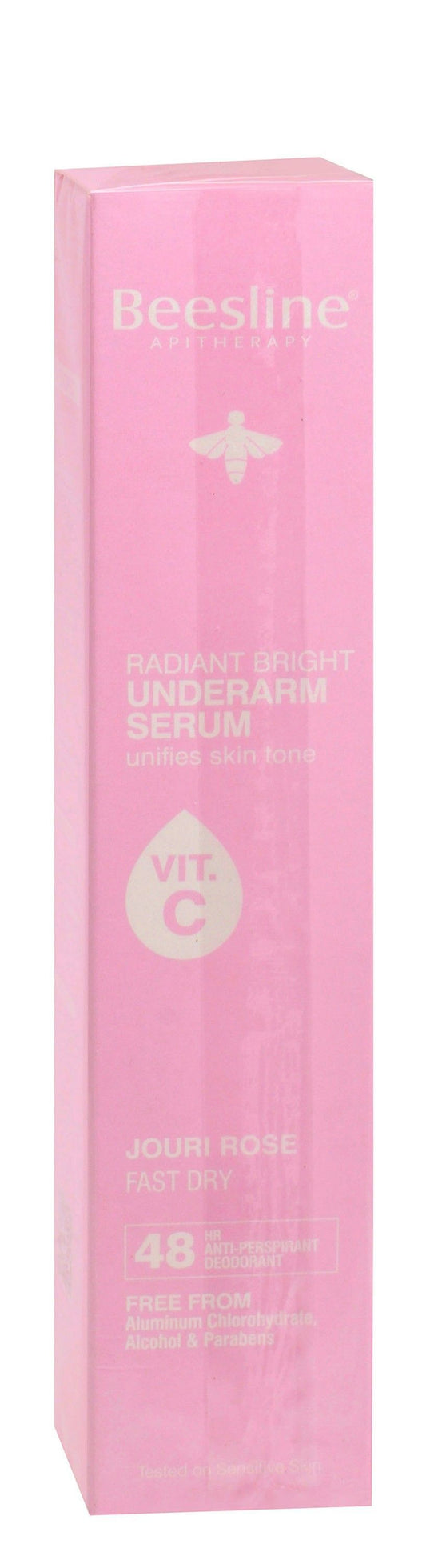 Beesline Jouri Rose Radiant Bright Underarm Serum Spray, 150ml - Makkah Pharmacy