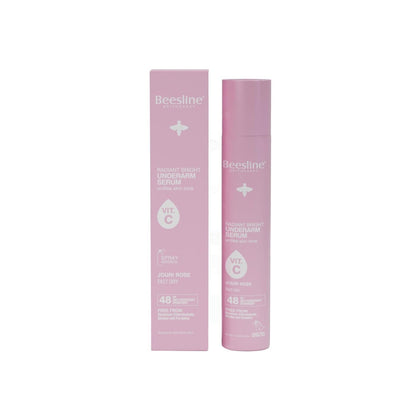 Beesline Jouri Rose Radiant Bright Underarm Serum Spray, 150ml - Makkah Pharmacy