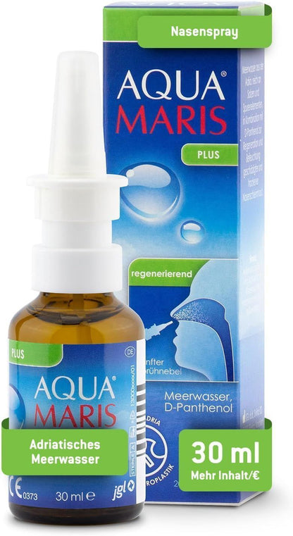 Aqua Maris Adriatic Sea Water Nasal Spray with Vitamin B5, 30ml - Makkah Pharmacy