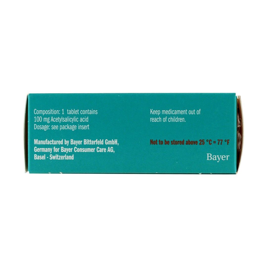 Aspirin Protect 100mg Gastroresistant Tablets with Acetylsalicylic Acid, 30 Tablets - Makkah Pharmacy