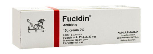 Fucidin 2% Fusidic Acid Antibiotic Cream, 15g - Makkah Pharmacy