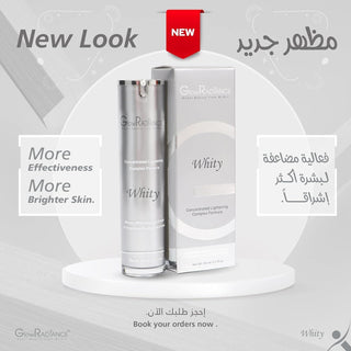 Glow Radiance Whity Lightening Face Cream with Tranexamic Acid, Glycyrrhiza Glabra Root & Fruit Extract, 50ml - Makkah Pharmacy