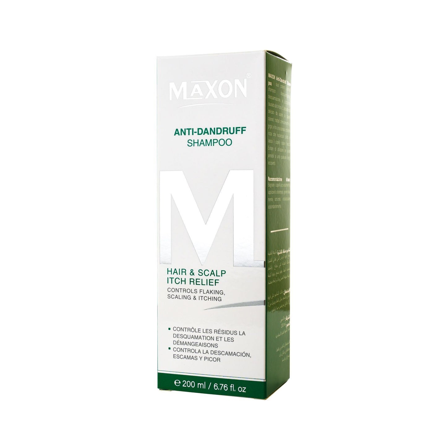 Maxon Anti-Dandruff & Anti-Itching Shampoo, 200ml - Makkah Pharmacy
