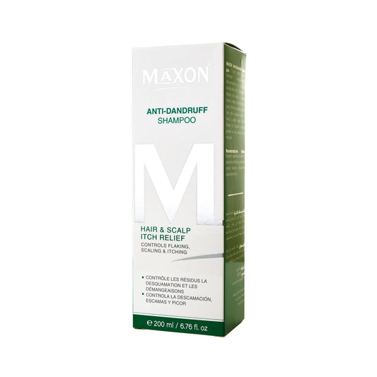 Maxon Anti-Dandruff & Anti-Itching Shampoo, 200ml - Makkah Pharmacy