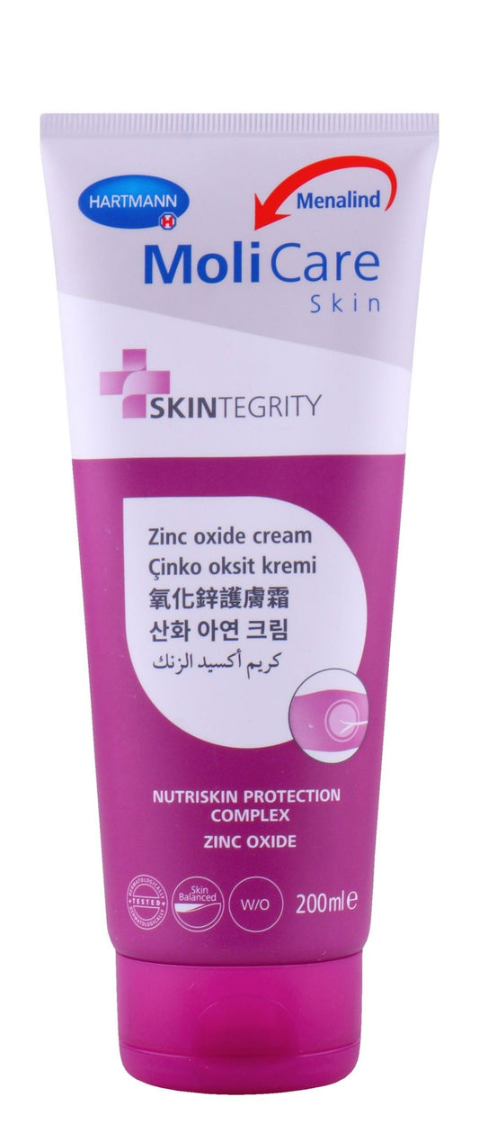 Moli Care Zinc Oxide Genital Cream, 200ml - Makkah Pharmacy