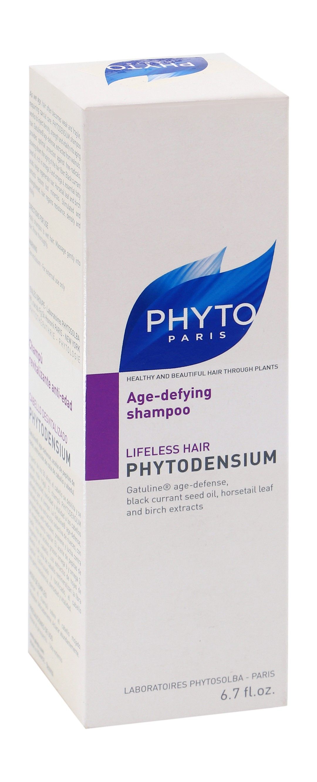 Phyto Paris Phytodensium Age-Defying Shampoo for Lifeless Hair, 200ml