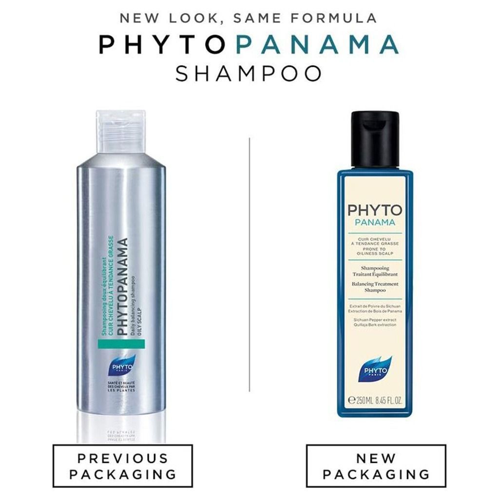 Phyto Paris Panama Balancing Treatment Shampoo with Sichuan Pepper & Quillaja Bark Extracts for Oily Scalp, 250ml