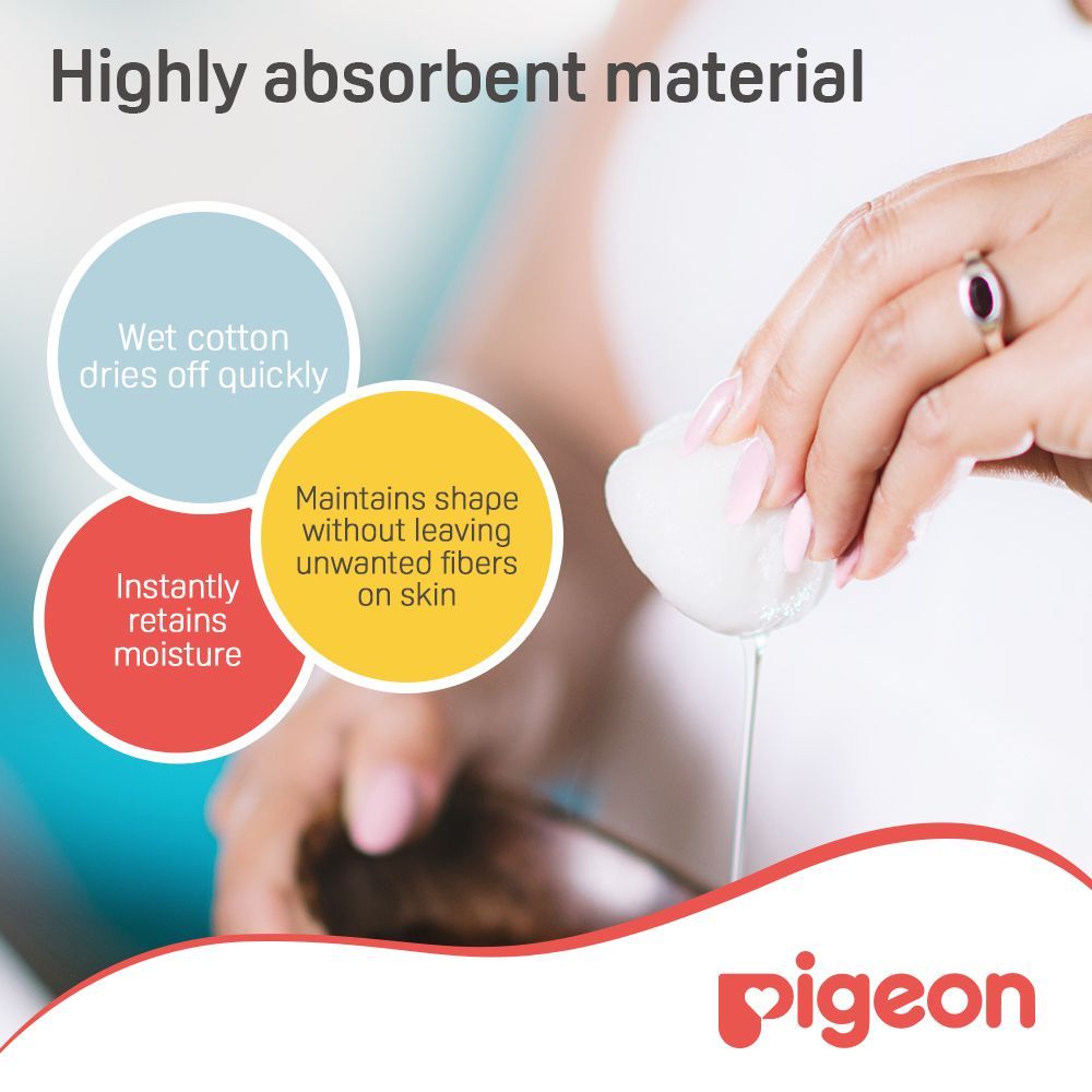 Pigeon Soft & Gentle Cotton Balls, 100 Pieces