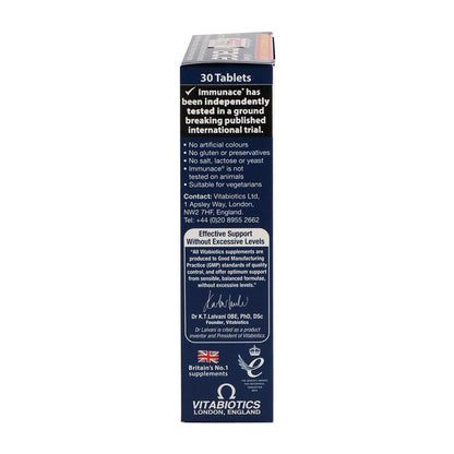 Immunace Antioxidant Immune Support Supplement, 30 Tablets - Makkah Pharmacy