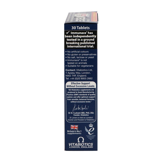 Immunace Antioxidant Immune Support Supplement, 30 Tablets - Makkah Pharmacy