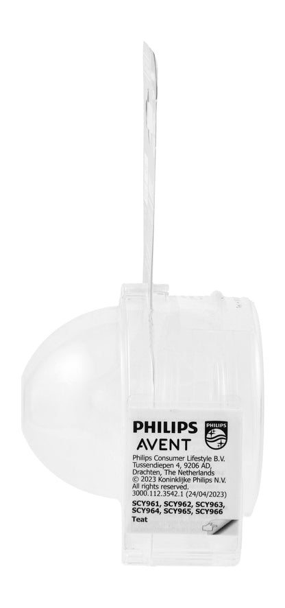 Philips Avent Natural Response Silicone Teats (3+ Months), 2 Pieces - Makkah Pharmacy