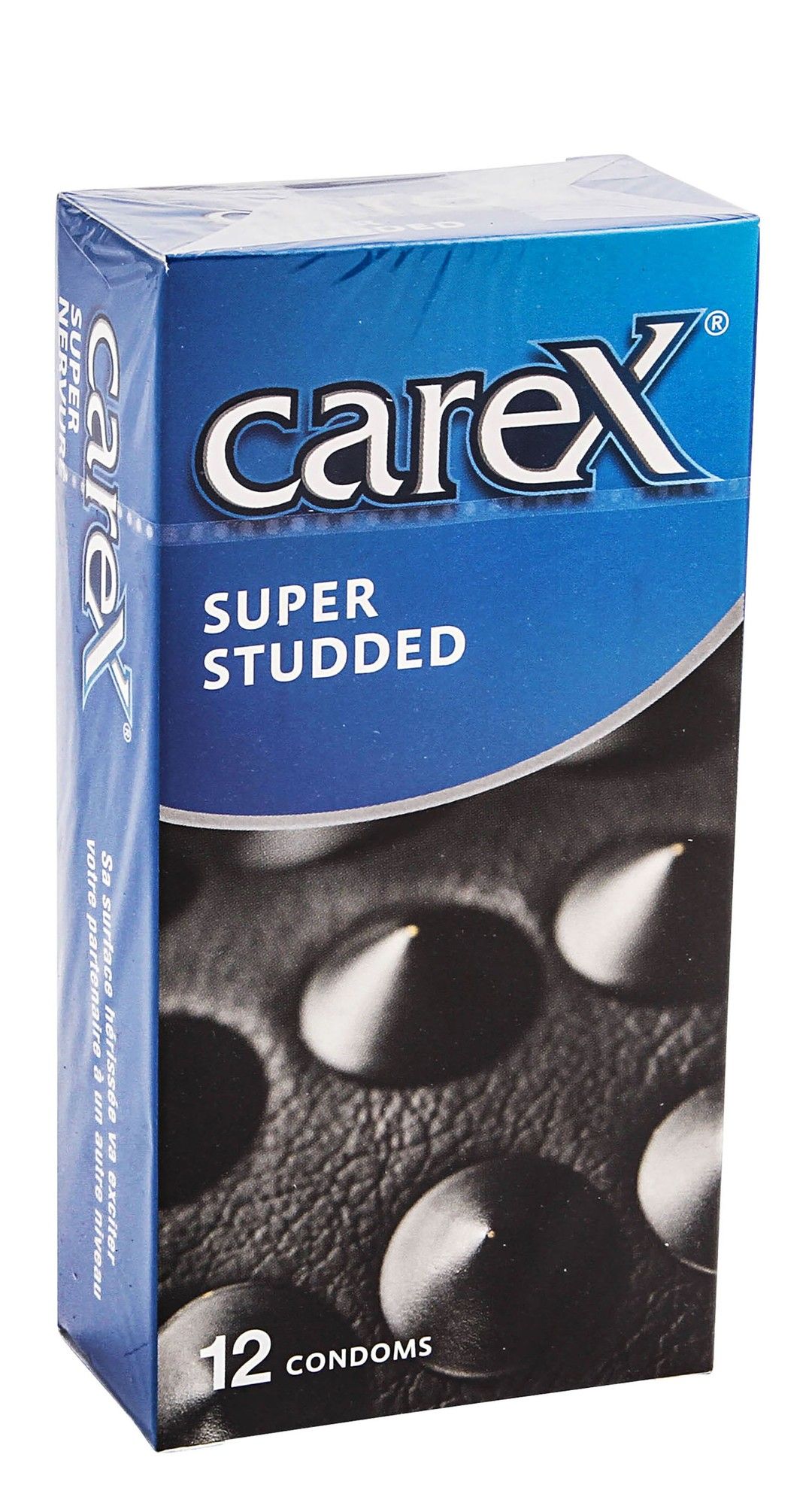 Carex Super Studded Condoms, 12 Pieces - Makkah Pharmacy
