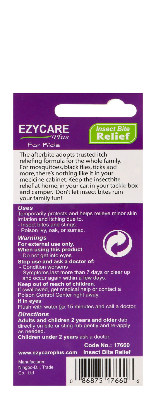 Ezycare Plus Insect Bite Relief Cream for Kids, 15ml - Makkah Pharmacy