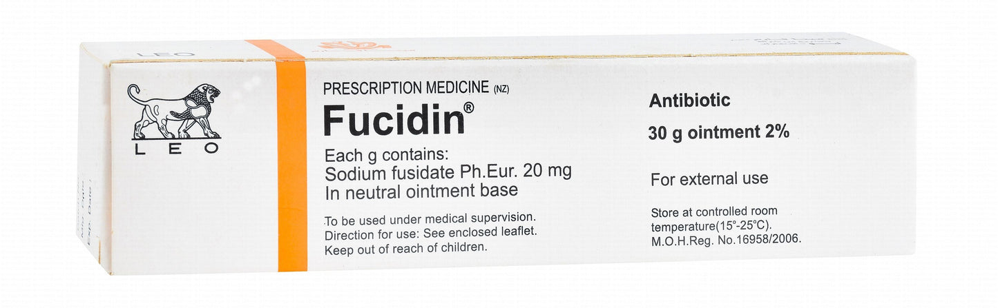 Fucidin 2% Sodium Fusidate Antibiotic Ointment, 30g - Makkah Pharmacy