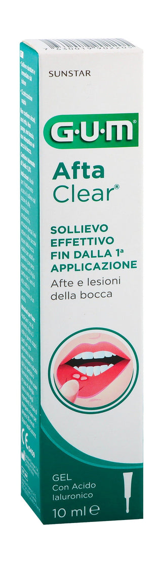 GUM Afta Clear Pain Relieving Oral Gel, 10ml - Makkah Pharmacy