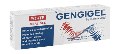 Gengigel Forte Oral Gel with Hyaluronic Acid for Mouth Ulcers & Wound Treatment, 8ml - Makkah Pharmacy