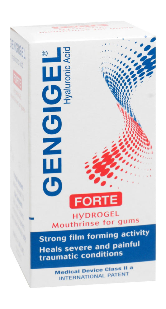 Gengigel Forte Hydrogel Mouthrinse with Hyaluronic Acid for Gums, 100ml - Makkah Pharmacy