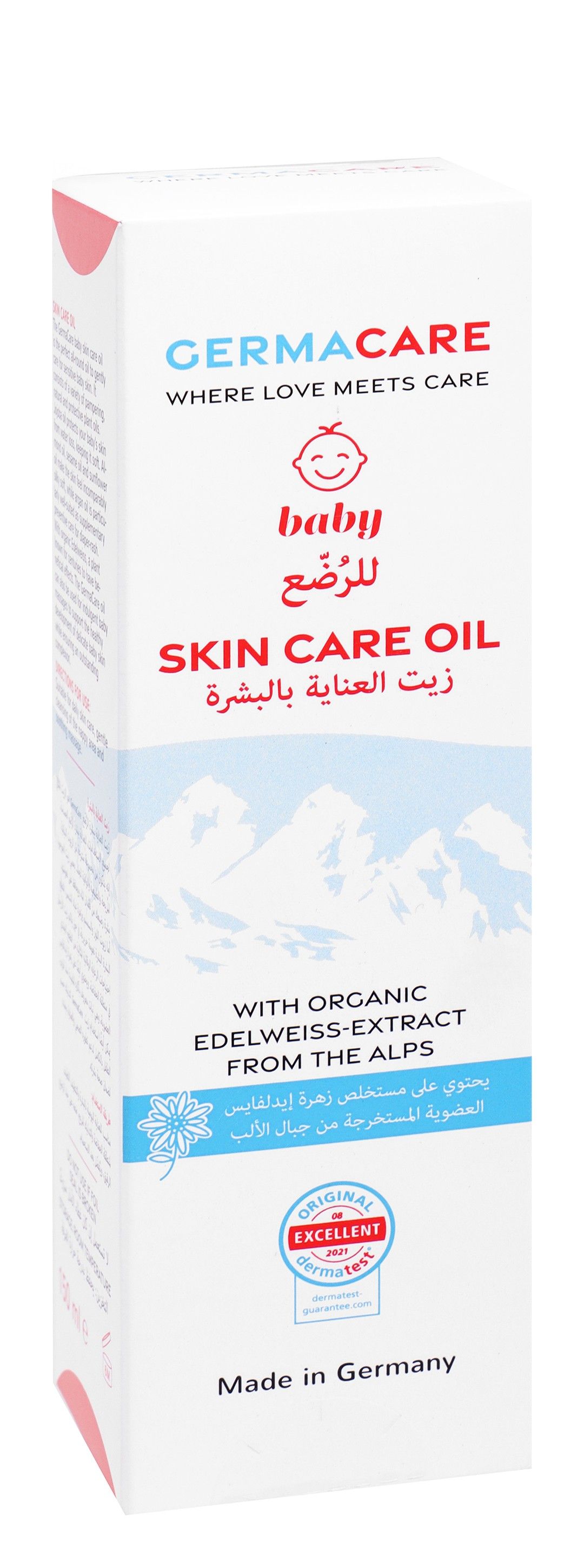 Germacare Baby Skin Care Oil with Organic Edelweiss Extract, 150ml - Makkah Pharmacy