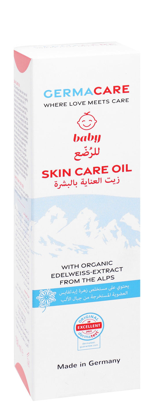 Germacare Baby Skin Care Oil with Organic Edelweiss Extract, 150ml - Makkah Pharmacy