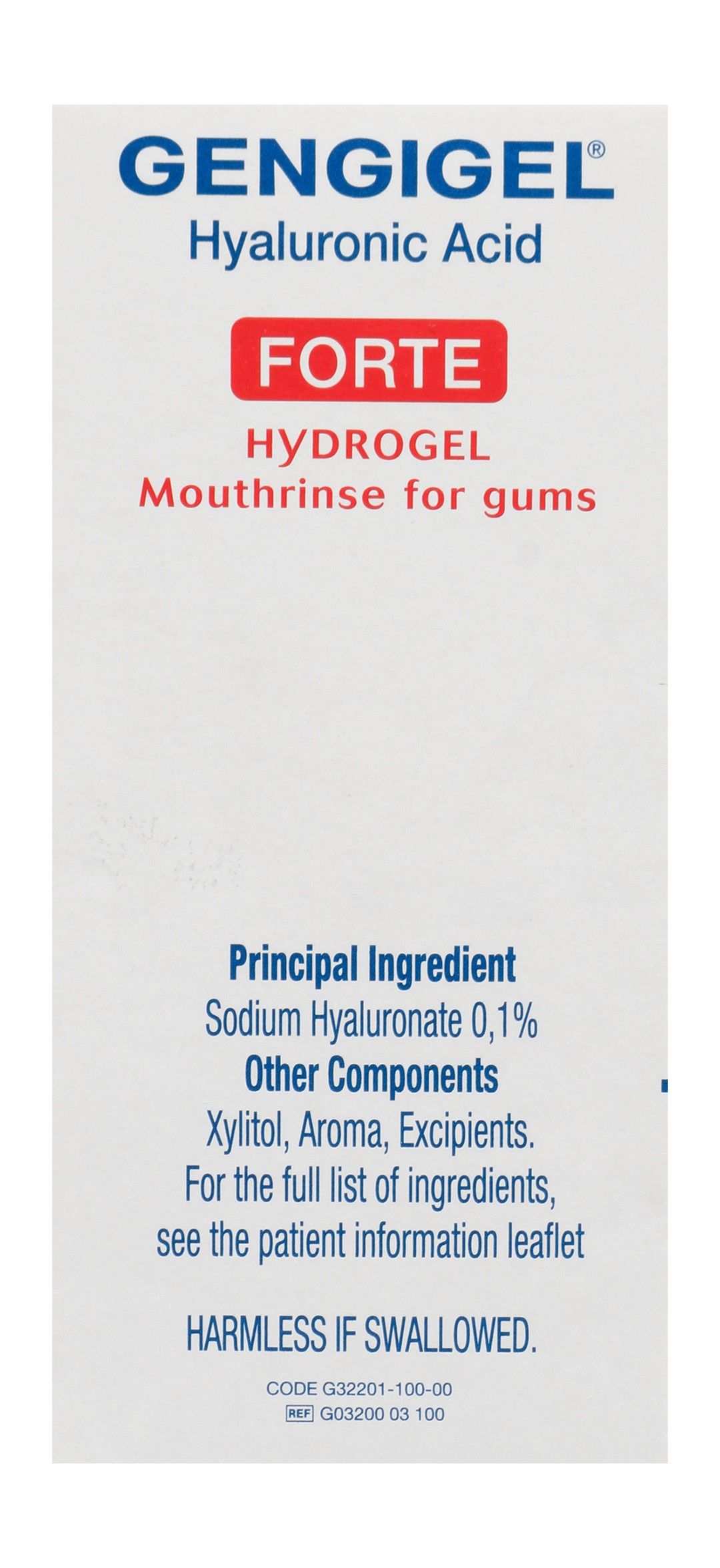 Gengigel Forte Hydrogel Mouthrinse with Hyaluronic Acid for Gums, 100ml - Makkah Pharmacy