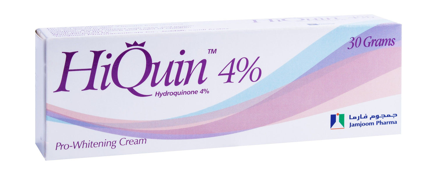 Hiquin 4% Hydroquinone Whitening Cream, 30g