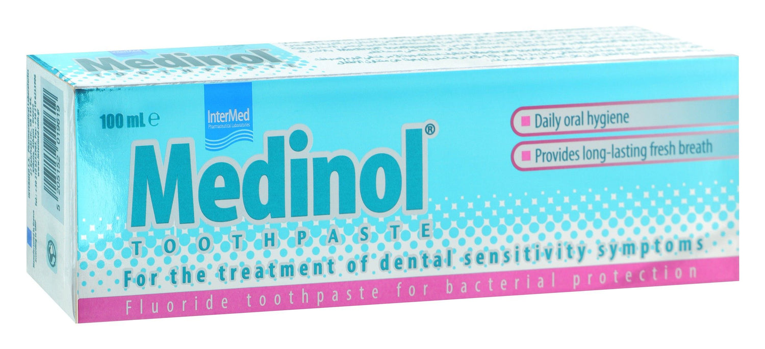 Medinol Toothpaste with Fluoride, 100ml - Makkah Pharmacy