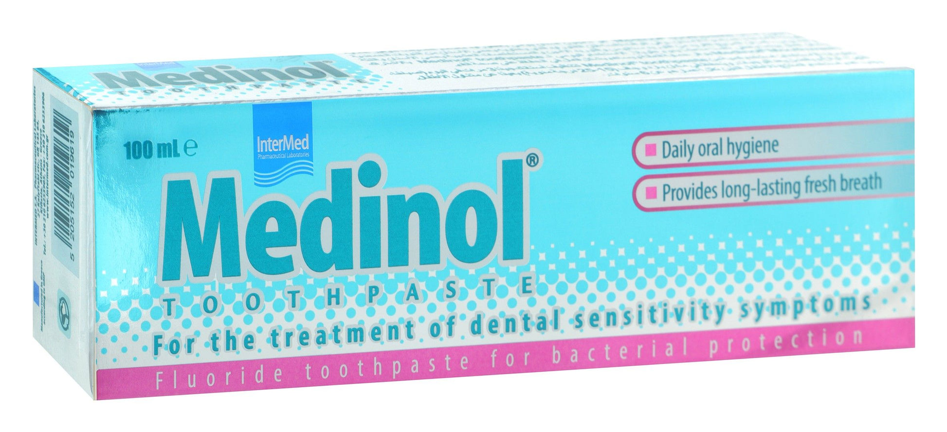 Medinol Toothpaste with Fluoride, 100ml - Makkah Pharmacy