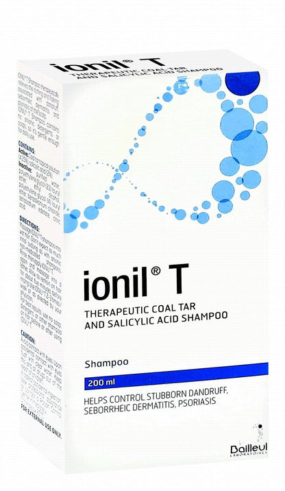 Ionil T Therapeutic Shampoo with Coal Tar & Salicyclic Acid, 200ml - Makkah Pharmacy