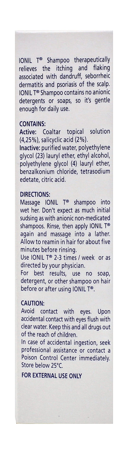 Ionil T Therapeutic Shampoo with Coal Tar & Salicyclic Acid, 200ml - Makkah Pharmacy