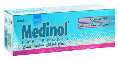 Medinol Toothpaste with Fluoride, 100ml - Makkah Pharmacy