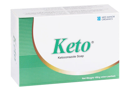 Keto Soap Bar with Ketoconazole, 100g - Makkah Pharmacy