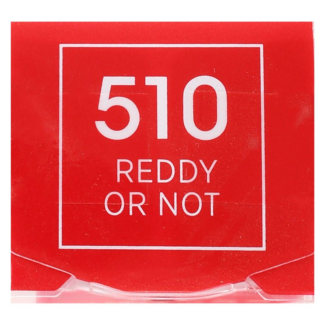 ImPRESS Color Medium Red Coffin Shaped Press-On Manicure Nails Reddy Or Not 510, 1 Pack - Makkah Pharmacy