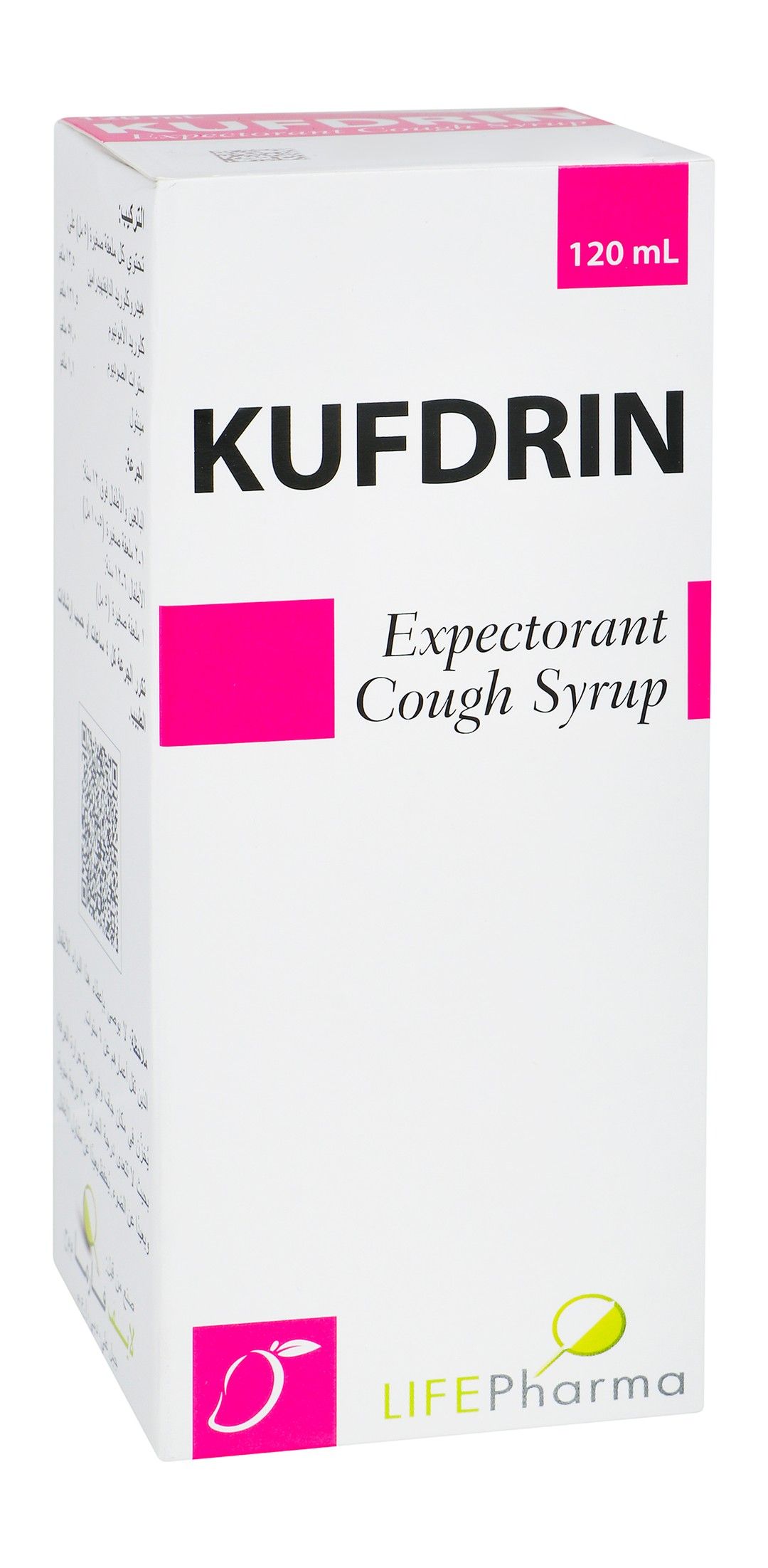 Life Pharma Kufdrin Expectorant Cough Syrup, 120ml