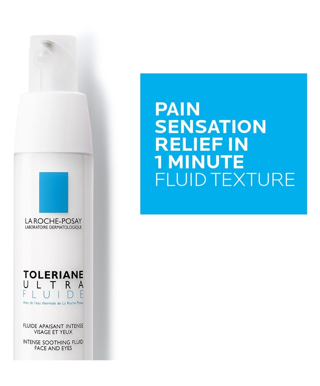 La Roche-Posay Toleraine Dermallergo Repairing, Soothing & Anti-Redness Fluid Moisturizer with Thermal Spring Water for Allergy Prone & Sensitive Skin, 40ml - Makkah Pharmacy