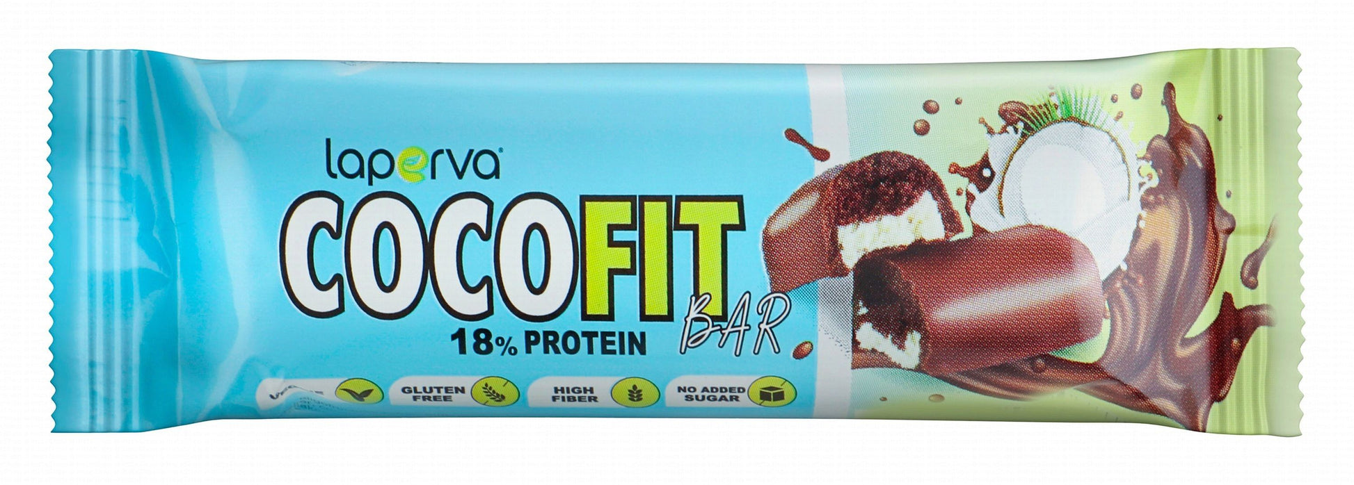 Laperva Coco Fit Snack Bar with 18g Protein, 33.3g - Makkah Pharmacy